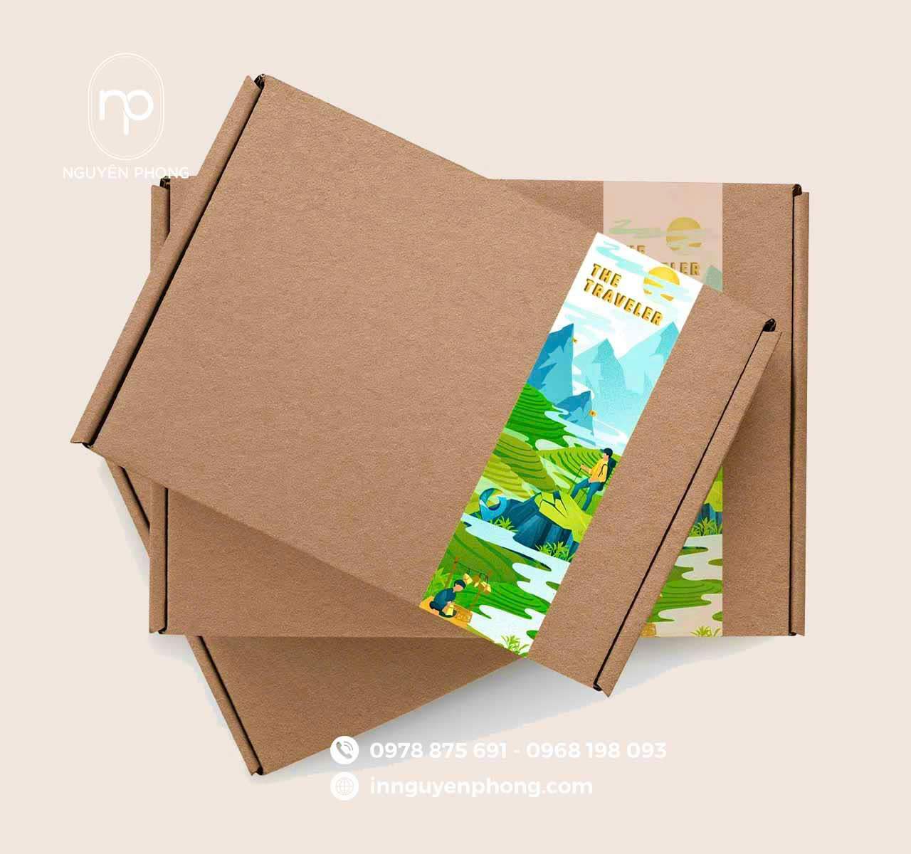 Mẫu hộp carton gói hàng 